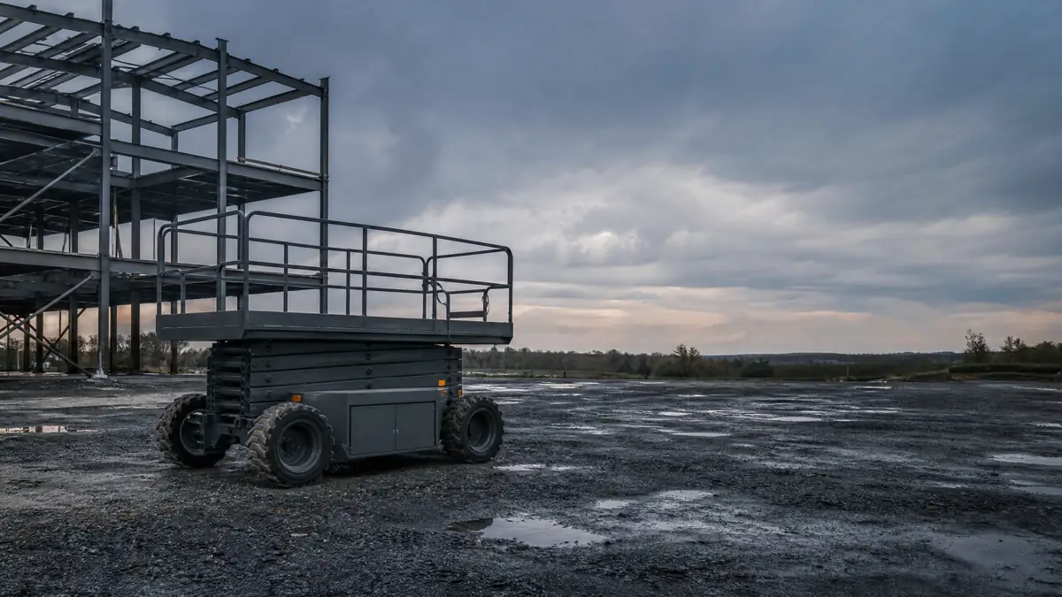 Rough Terrain Scissor Lifts jobsite access in Reading