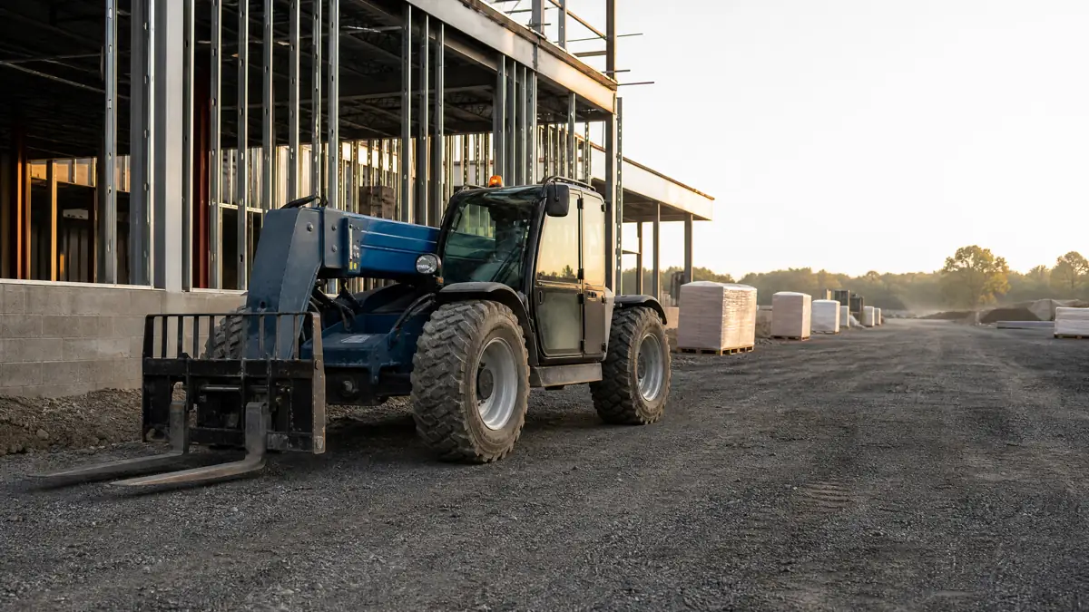 Telehandlers jobsite access in Reading